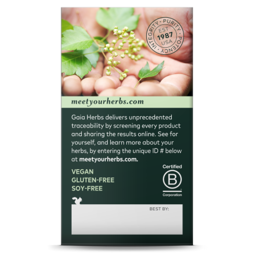 Gaia Herbs Women's Libido Capsules Perspective: right