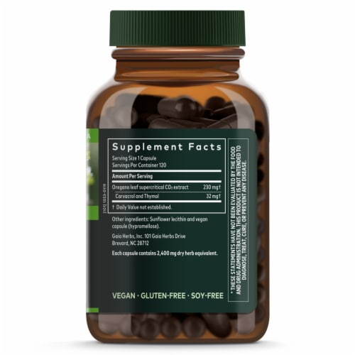 Gaia Oil Of Oregano Perspective: right