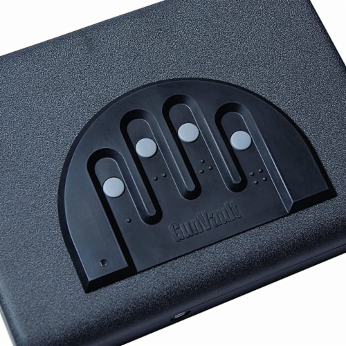 GunVault MicroVault MV 500 Portable Standard Digital and Key Gun Safe
