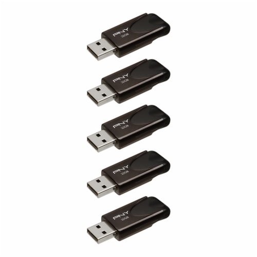 PNY 32GB USB 2.0 Flash Drive Perspective: right