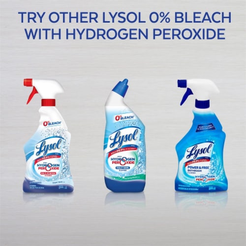 Lysol Hydrogen Peroxide Toilet Bowl Cleaner (Pack of 8) Perspective: right