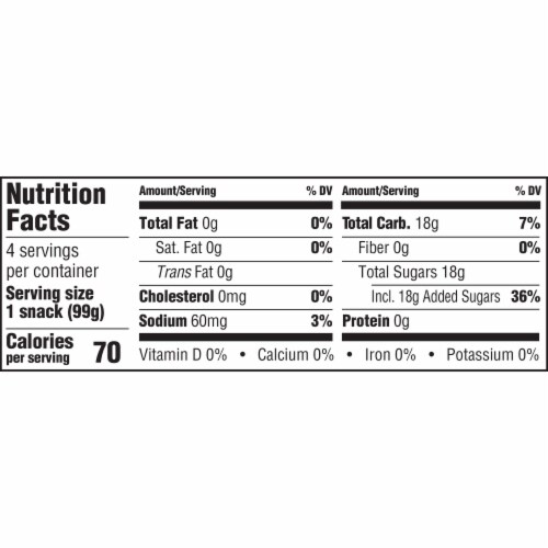 Jell-O Kool-Aid Gels Strawberry Kiwi Ready-to-Eat Gelatin Snacks (Pack of 3) Perspective: right