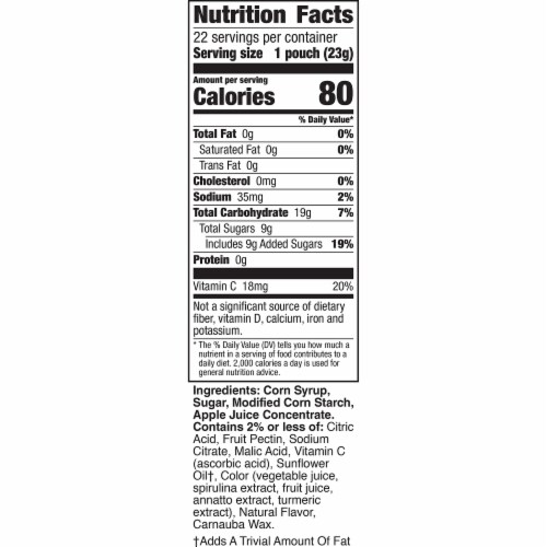 Scooby Doo Fruit Flavored Snacks, Gummy Treat Pouches, (Pack of 2) Perspective: right