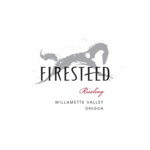 Firesteed Riesling Oregon White Wine Perspective: right