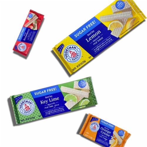 Voortman Sugar Free Wafers by Voortman Variety Pack Vanilla Orange