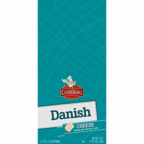 Cloverhill Round Cheese Danish Value Pack, Individually Packaged, Pack of 12 Perspective: right