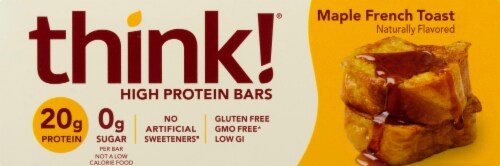 thinkThin® Maple Almond High Protein Bars 10 Count Perspective: right