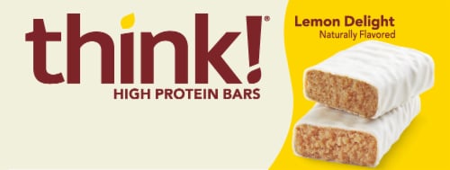 think!® Lemon Delight High Protein Bars Perspective: right