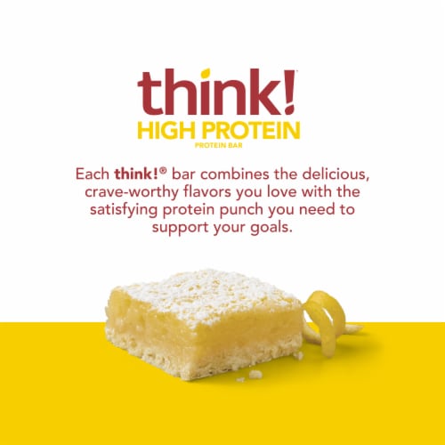 thinkThin® Lemon Delight High Protein Bars Perspective: right