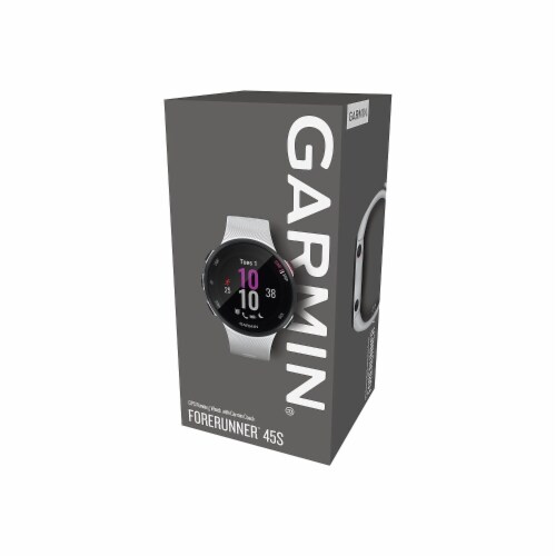 Garmin Forerunner 45S Running Watch White 010 02156 00 GRM0215600 1 Fry s Food Stores