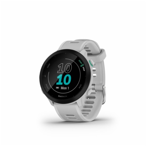 Garmin Forerunner 55 Smart Watch - White Perspective: right
