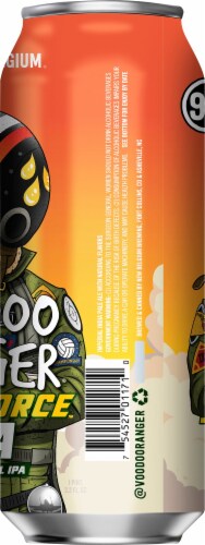 New Belgium Voodoo Ranger Juice Force Hazy Imperial IPA Craft Beer Single Can Perspective: right