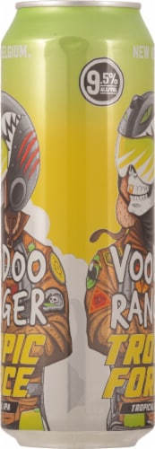 New Belgium Voodoo Ranger Tropic Force Tropical IPA Craft Beer Single Can Perspective: right