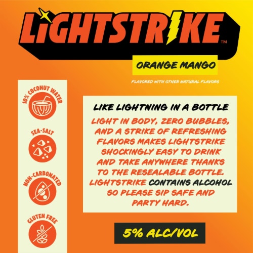 Lightstrike Hard Refresher - Orange Mango Perspective: right