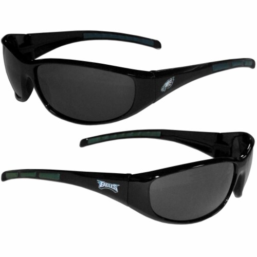 Philadelphia Eagles Wrap Sunglass and Bag Set Perspective: right