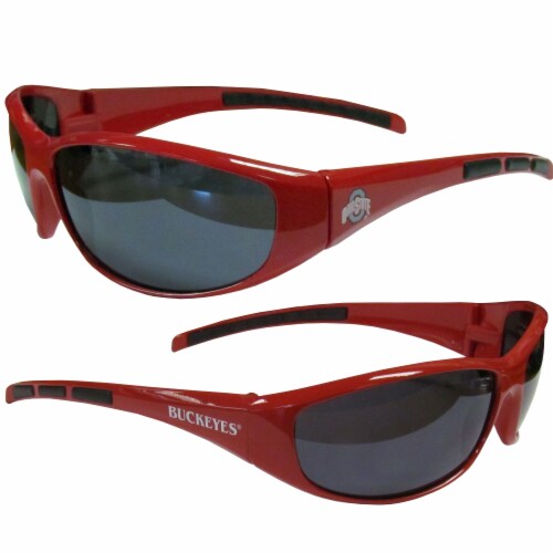 Ohio State Buckeyes Black Red Sunglasses Mens Womens OSU S9JT Licensed Gift 
