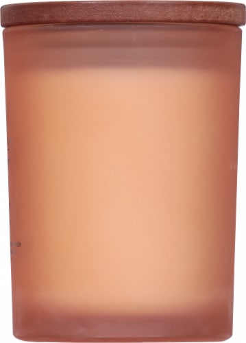 Chesapeake Bay Candle Mind and Body Peace and Tranquility Jar Candle - Frosted Coral Perspective: right