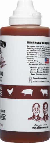 Williamson Bros Original BBQ Sauce Perspective: right