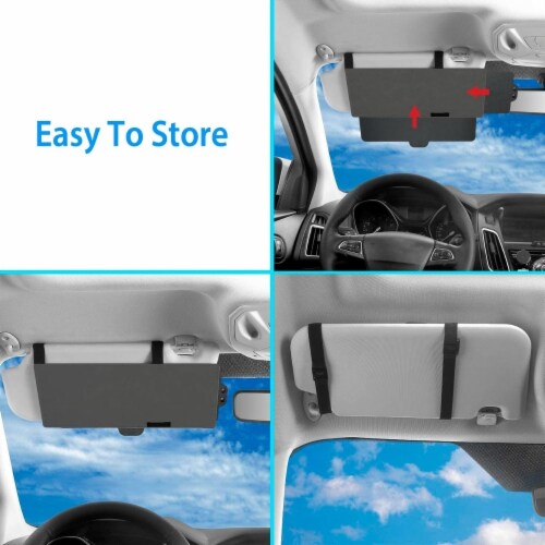 Car Sun Visor Extension Extender Shield Window Shade Anti-glare