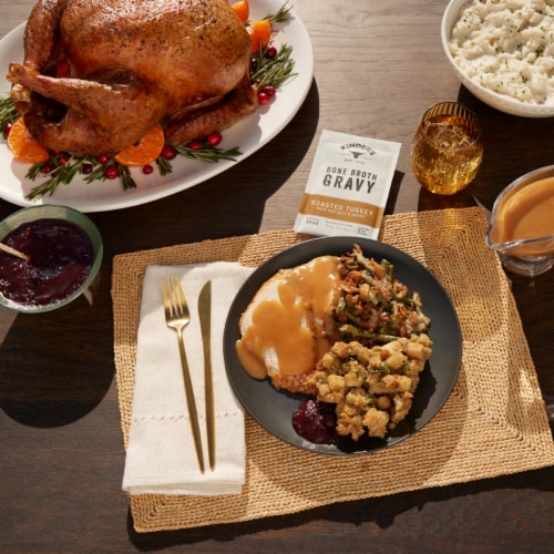 Kinder's® Roasted Turkey Bone Broth Gravy Mix Perspective: right