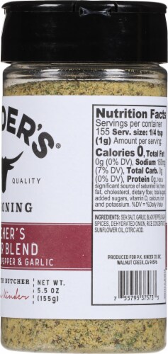 Kinder's® Butcher's Burger Seasoning Blend Perspective: right