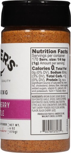 Kinder's® Black Cherry Chipotle Seasoning Perspective: right