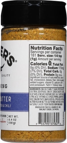 Kinder's® Cowboy Butter Seasoning Perspective: right