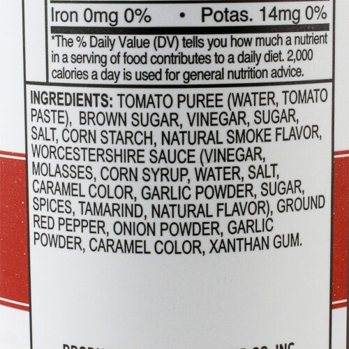 Kinder's® Premium Quality Hot BBQ Sauce Perspective: right