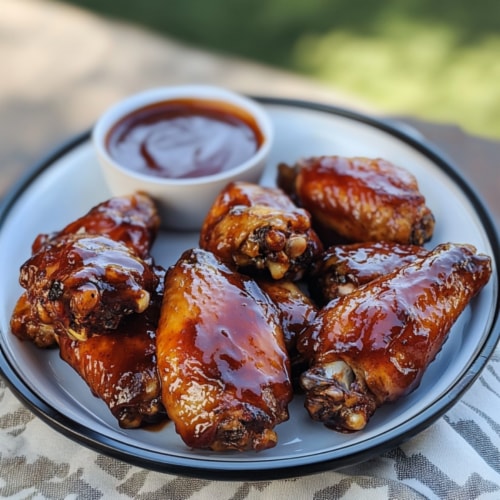 Kinder's® Sticky Honey BBQ Wing Sauce Perspective: right