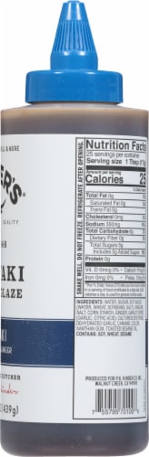 Kinder's® Teriyaki Sauce Glaze & Marinade Perspective: right