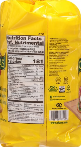 Charras® Original Yellow Corn Tostadas Perspective: right