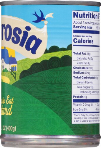 Ambrosia Devon Custard Tin Perspective: right