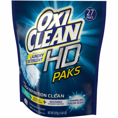 Oxi Clean Fresh Scent Paks Laundry Detergent Pods Perspective: right