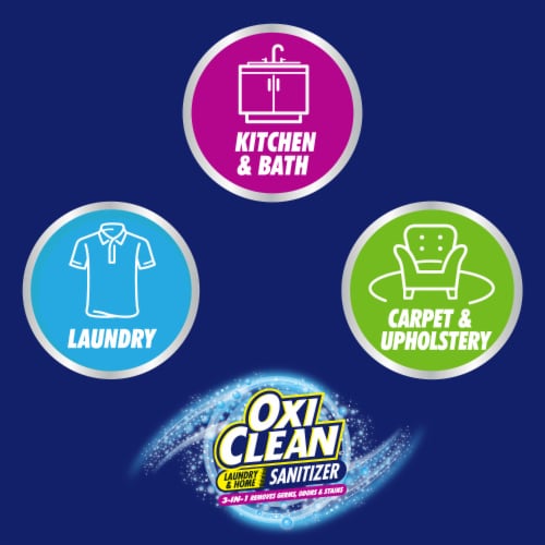 OxiClean Multi-Purpose Laundry & Home Powder Sanitizer Perspective: right
