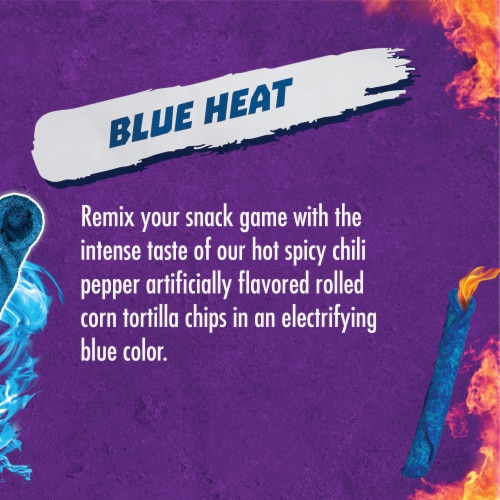 Takis® Blue Heat Tortilla Chips Perspective: right