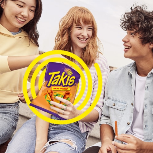 Takis Nacho Xplosion Cheese and Chili Pepper Rolled Tortilla Chips Perspective: right