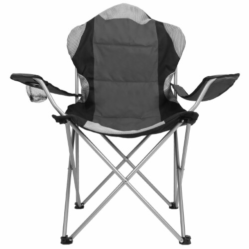 Amazon.com : Black Sierra Camping Chair w/Padded Hard