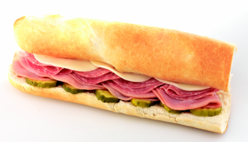 Antone's Super Original Po-Boy Sandwich Perspective: right