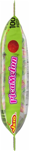 Vero® PicaMelon Watermelon Gummy Coated With Chilli And Sugar Hard Candy Bag Perspective: right