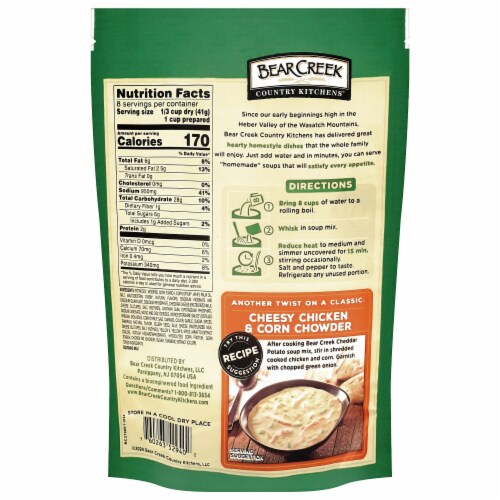 Bear Creek Country Kitchens Cheddar Potato Soup Mix Perspective: right