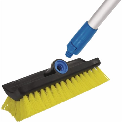 Unger Professional LockOn Stiff Multi-Angle Scrub Brush 976820 Perspective: right