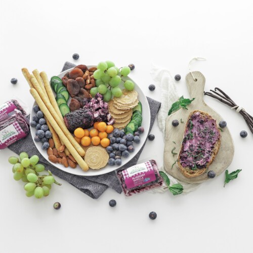 Montchevre® Blueberry Vanilla Goat Cheese Log Perspective: right