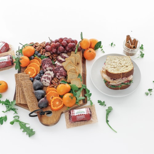 Montchevre® Cranberry Cinnamon Goat Cheese Log Perspective: right