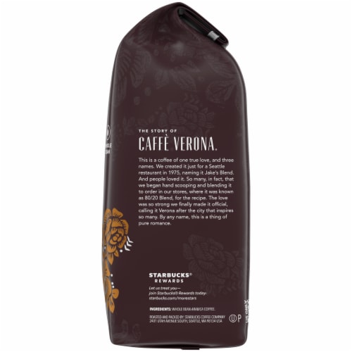 Starbucks® Caffé Verona® Dark Roast Whole Bean Coffee Perspective: right