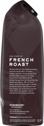 Starbucks® French Roast Dark Roast Whole Bean Coffee Perspective: right