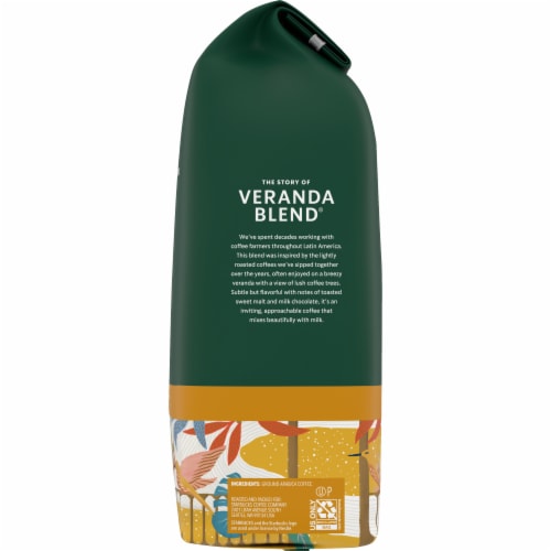 Starbucks® Veranda Blend® Blonde Roast Ground Coffee Perspective: right