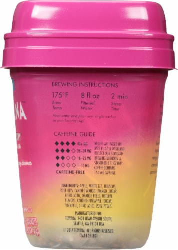 Teavana™ Youthberry Flavored White Tea Blend Sachets Perspective: right