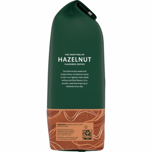 Starbucks® Hazelnut Ground Coffee Perspective: right