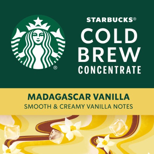 Starbucks® Madagascar Vanilla Cold Brew Coffee Concentrate Perspective: right