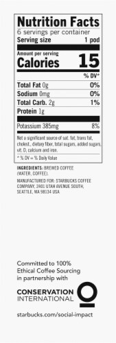 Starbucks® Signature Black Cold Brew Coffee Concentrate Perspective: right